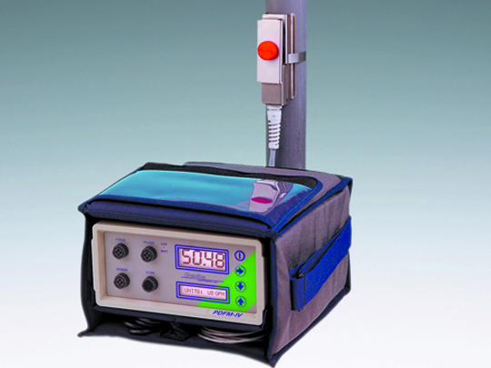 ドップラ式流量計ポータブルタイプ（PDFM-IV）